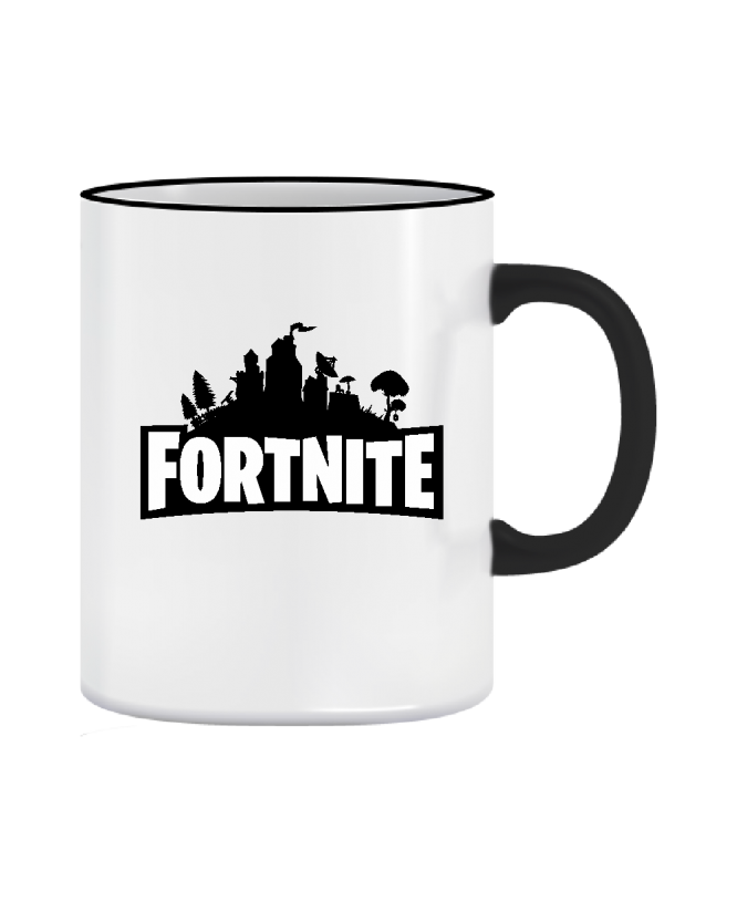 Puodelis Fortnite logo Puodelis Fortnite logo